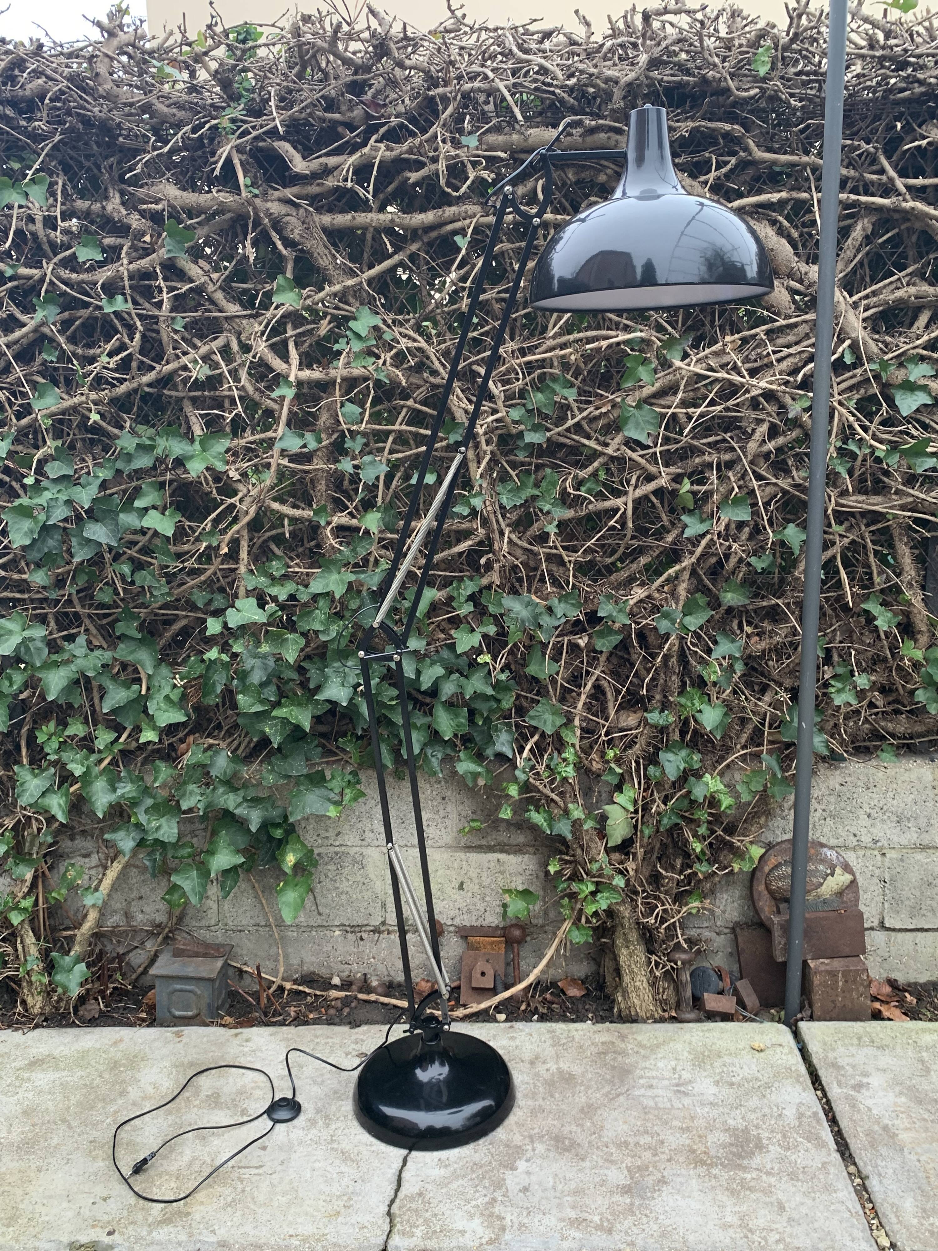 Vintage Agemob architect style floor lamp 1970s