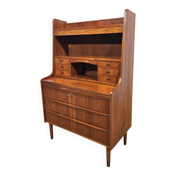 Secrétaire / Coiffeuse en teck, design danois, années 1960.