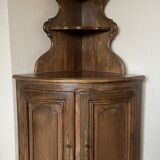 Corner neo louis xv oak corner furniture french vintage mid century alsatian alsace