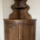 Encoignure néo louis xv chêne meuble de coin french vintage mid century alsatian alsace