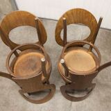 Set of 4 baumann chairs model Seagull 1970