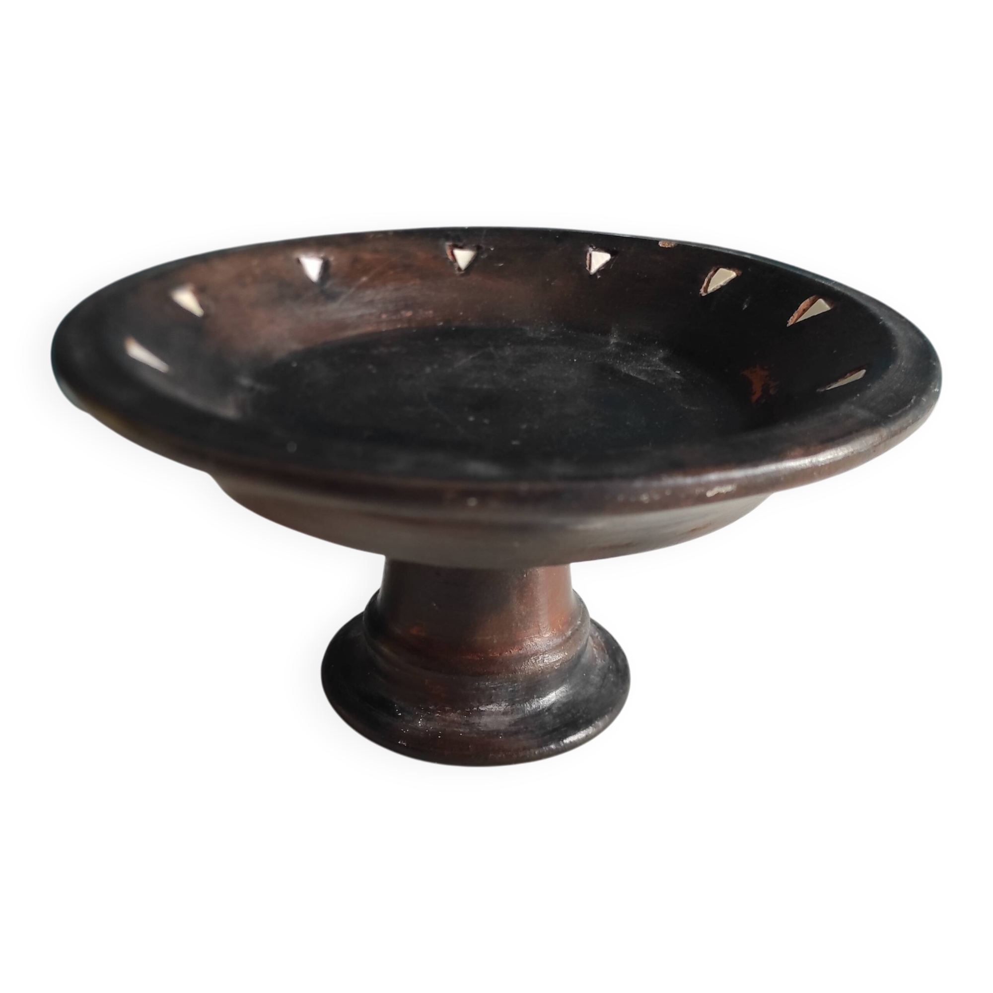 African serving plate