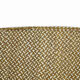 Round carpet or wall decoration in natural fiber of caña flecha