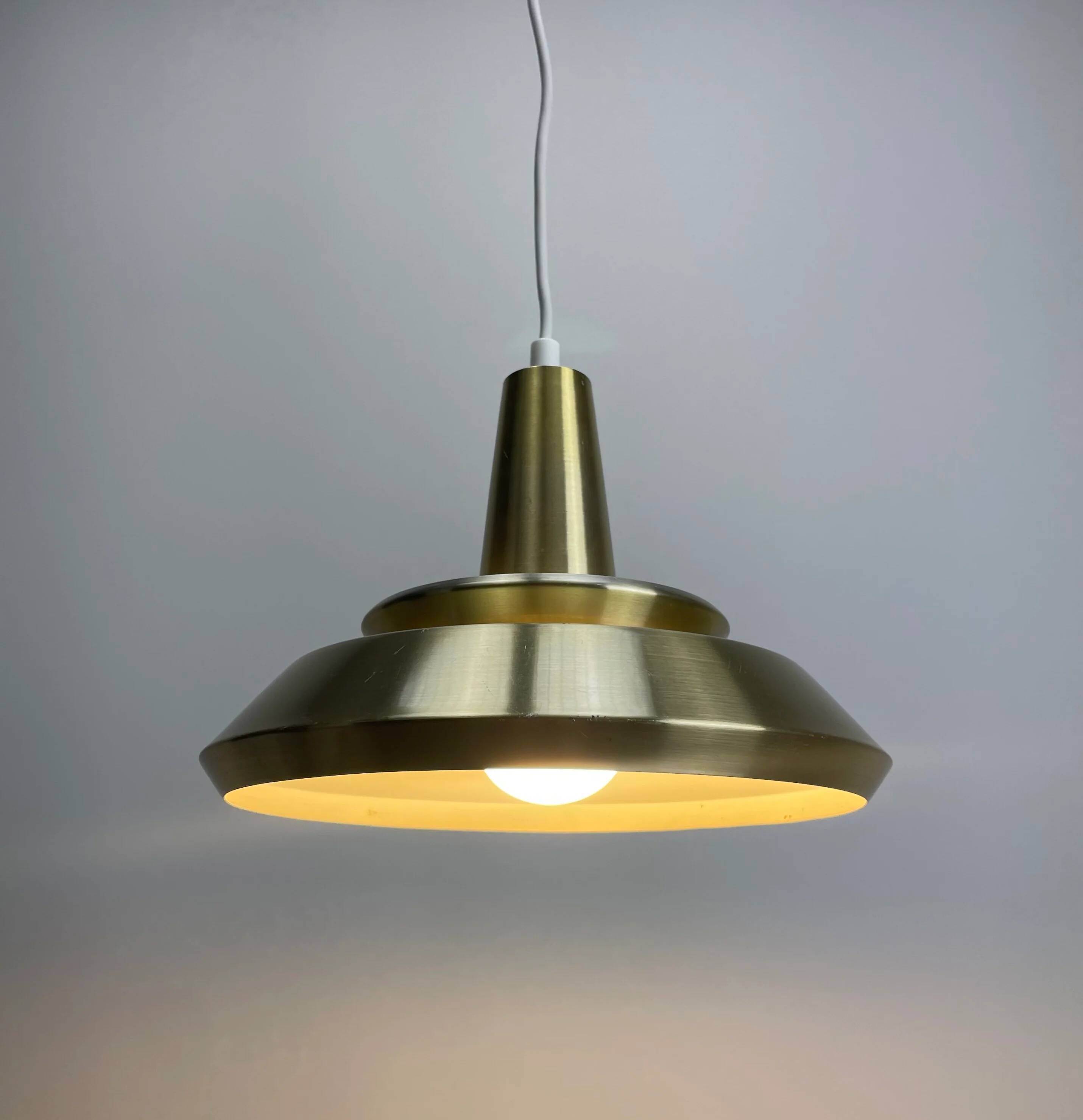Danish copper pendant light from the 1960s.