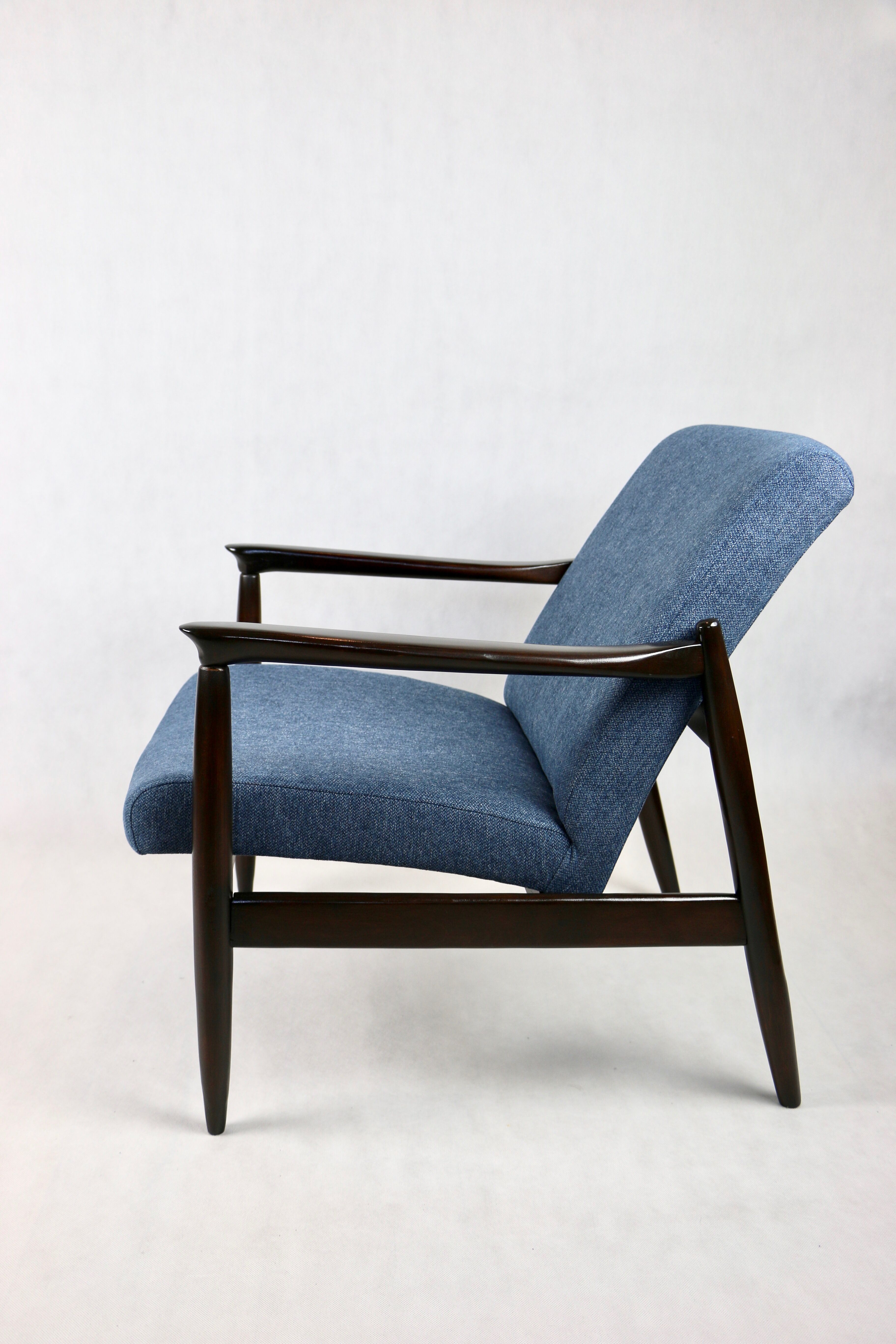 Blue Armchair by Edmund Homa, 1970s