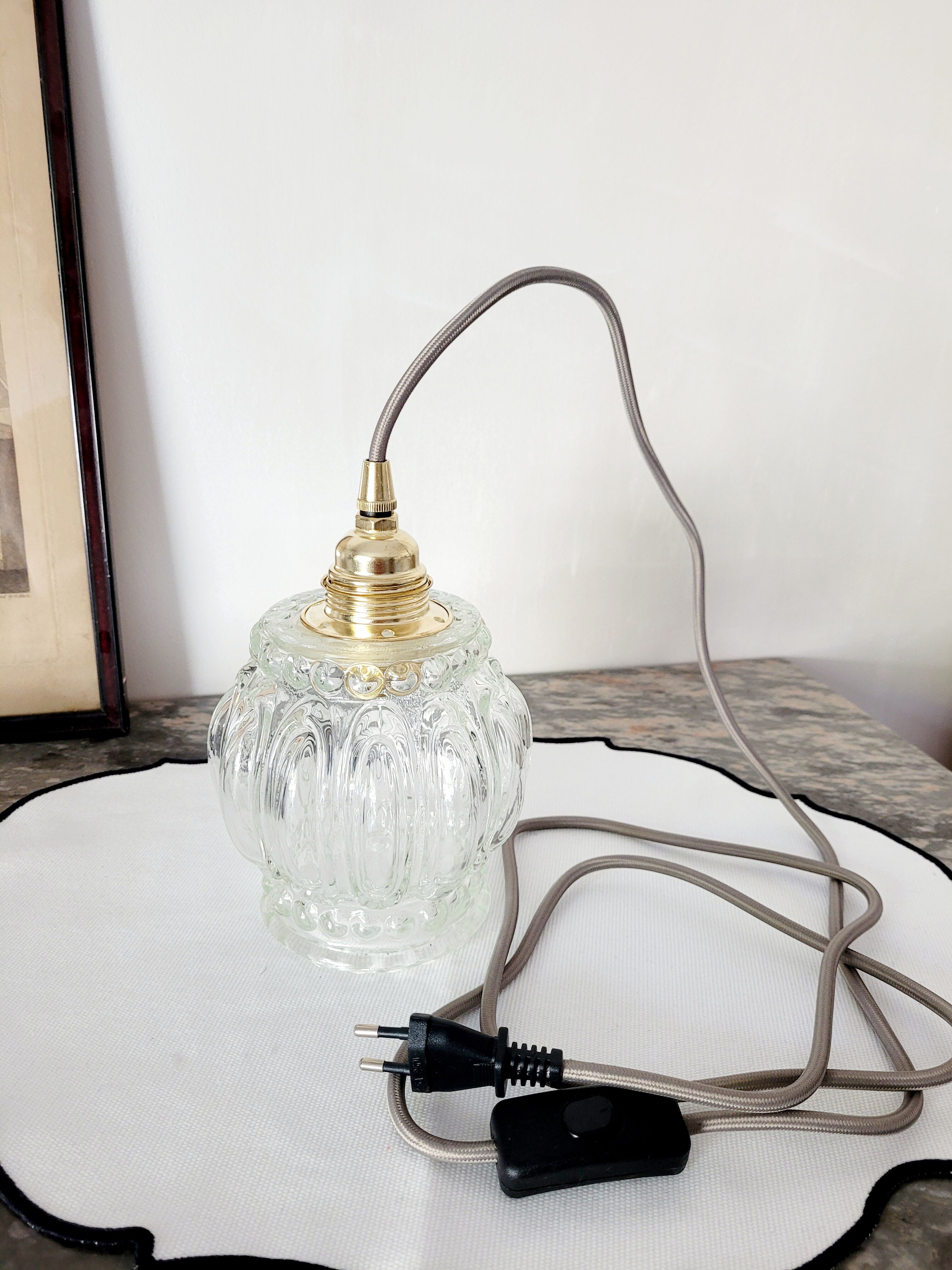 Vintage walking lamp