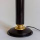 Leather lamp base, Le Tanneur (attr.), France, 1950s/1960s