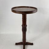 Fifth wheel / art deco wooden pedestal table