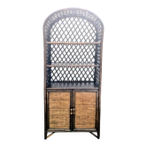 Library / Rattan shelf