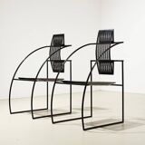 Mario Botta Pair of Quinta Chairs for Alias Italy 1986