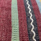 Vintage turkish kilim cushion cover , 120 x 40 cm