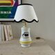 Small "Paris" lamp in porcelain - 1970