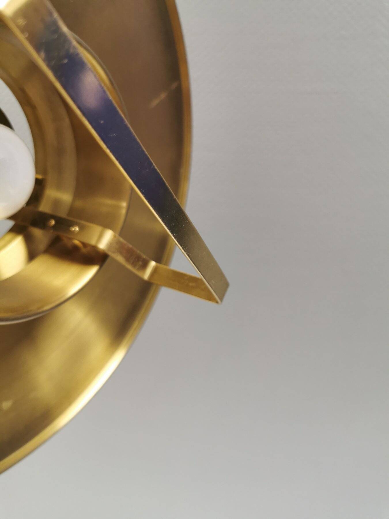 hanging lamp from Danish Vitrika (no label, but we know the lamp)