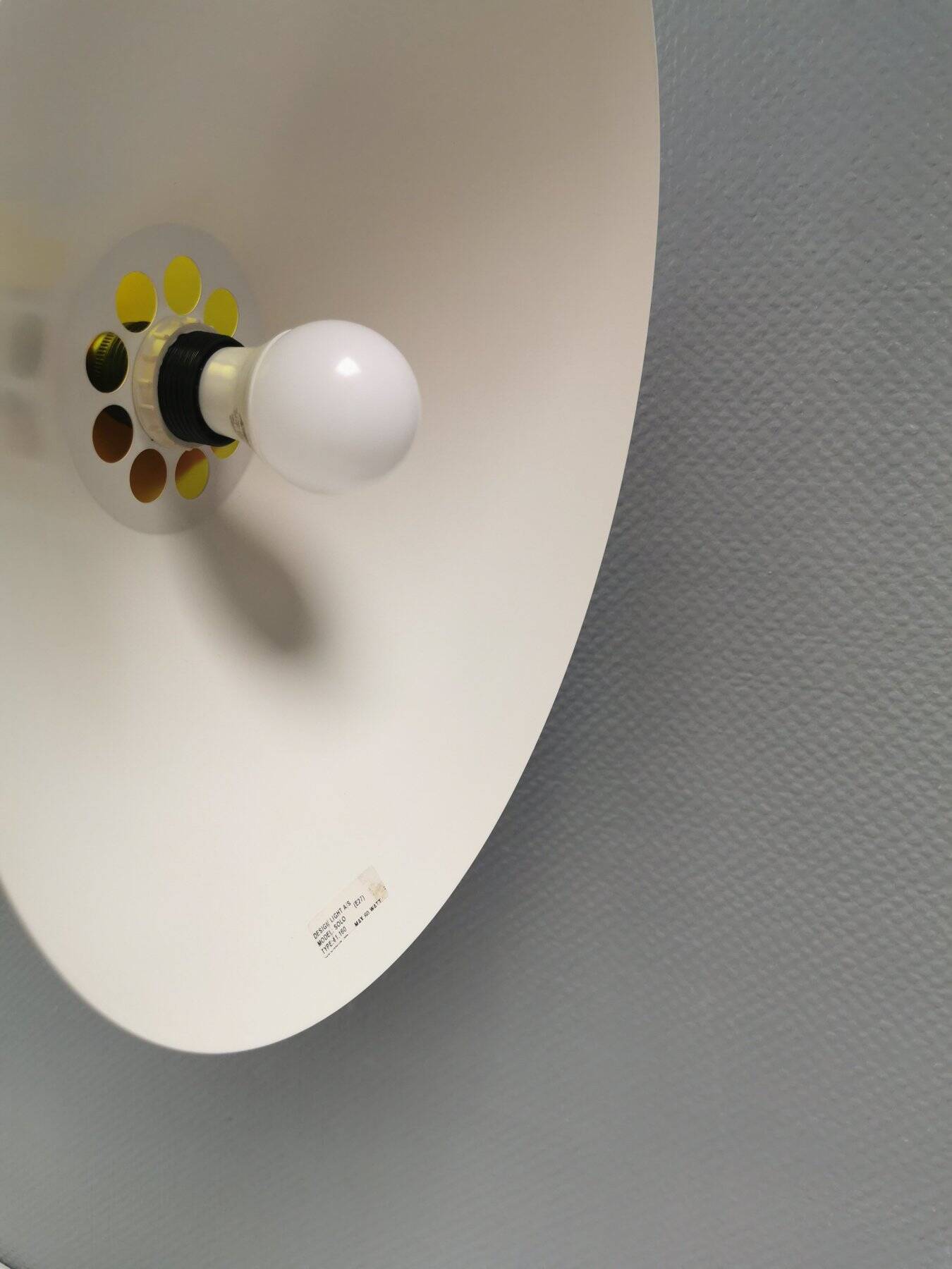 Danish pendant lamp from Design Light, Solo model, 1980s