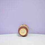 Brown & beige West Germany vase