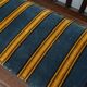 Belgium art deco bench in oak wood 1920s