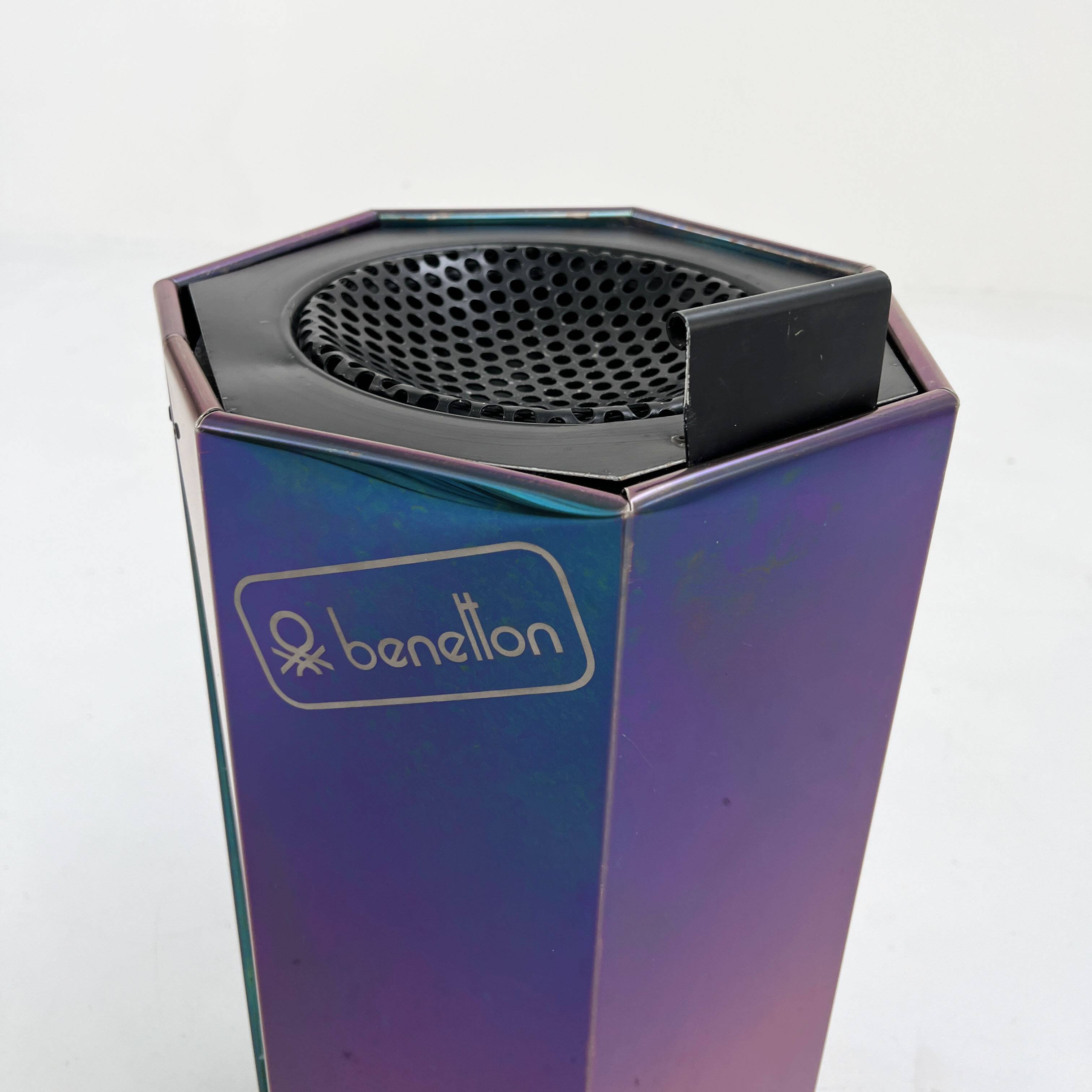 Polygonon standing ashtray by Tobia & Afra Scarpa for Benetton, 1980
