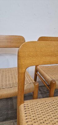 Set of 8 chairs by Niels Møller for JL Møllers, Denmark, 1975