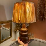 Handmade stoneware lamp