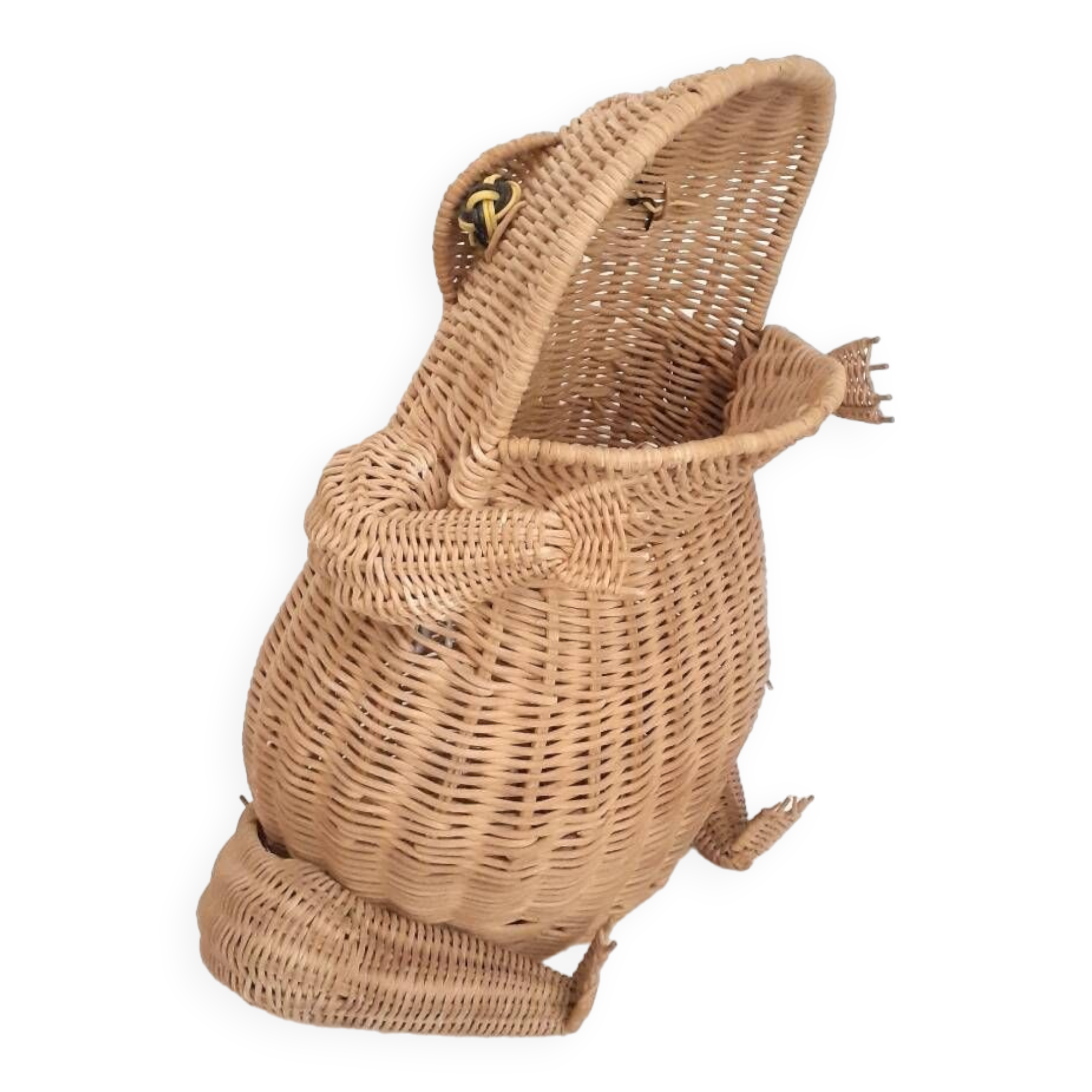 Rattan frog Olivier Cajan, 1970