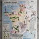 Vintage school map mdi FRANCE The Seine