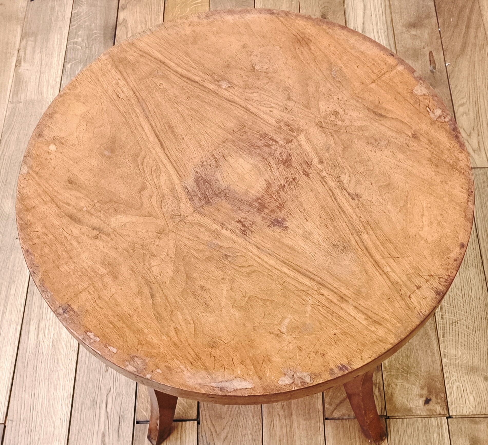 Vintage wooden side table