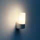 German ceramic wall lights mid-century 6063 by Wilhelm Wagenfeld for Lindner, 1960s, set of 2.