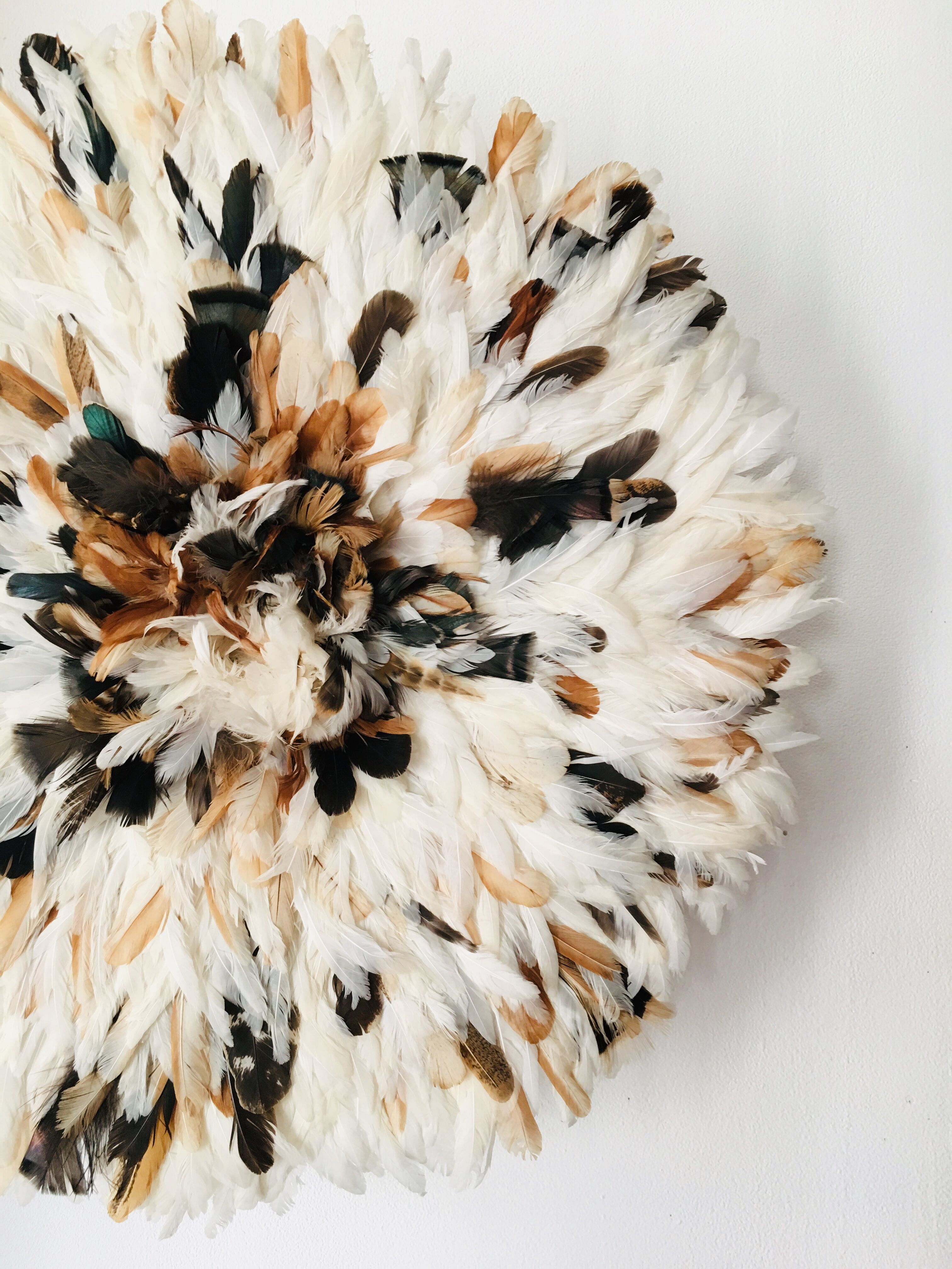 Juju Hat white speckled 60 cm