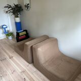 2 Vintage Italian modular armchairs