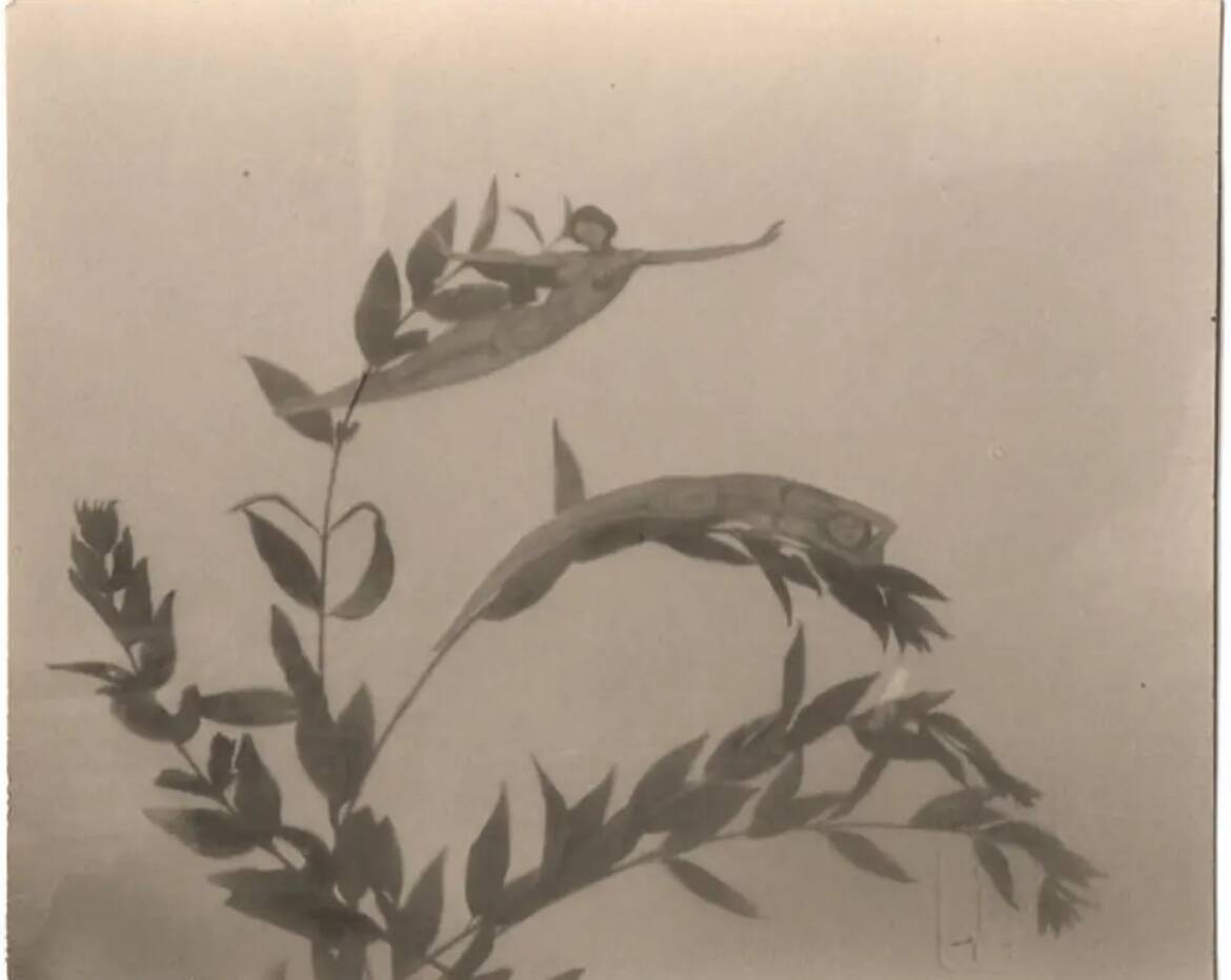 Frantisek DRTIKOL, Composition with two figurines, artist's stamp. 1930