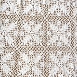 Plaid, crochet blanket 75X150 cm
