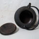 Cast iron teapot