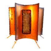 Brutalist lamp Accolay 1960s