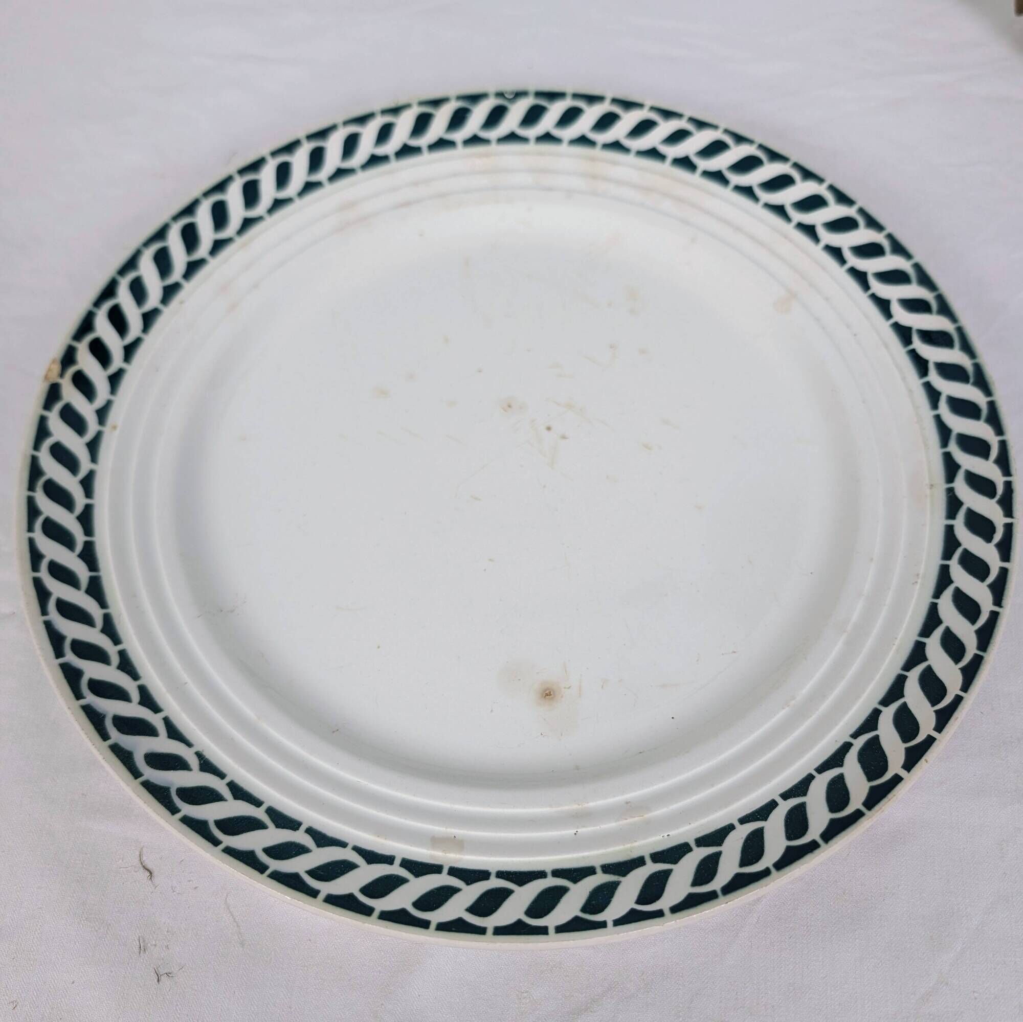 Round plate Céranord - Ondine
