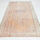 5x9 Peach & Blush Pink Oushak Vintage Rug, 164x267 Cm