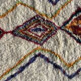 Large Moroccan Berber rug Azilal – 170 x 270 cm – natural wool