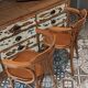 Lot 2 bistro armchairs