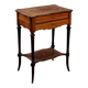Table ancienne en essences de bois variées, Angleterre, XXe siècle