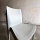 Ensemble de 6 chaises Bellini empilables en polypropylène gris clair, design italien de Mario Bellini