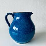 Old enamelled stoneware pitcher