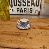 Tasse et soucoupe anglaise vintage