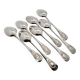 7 Alfenide Silver Metal Table Spoons