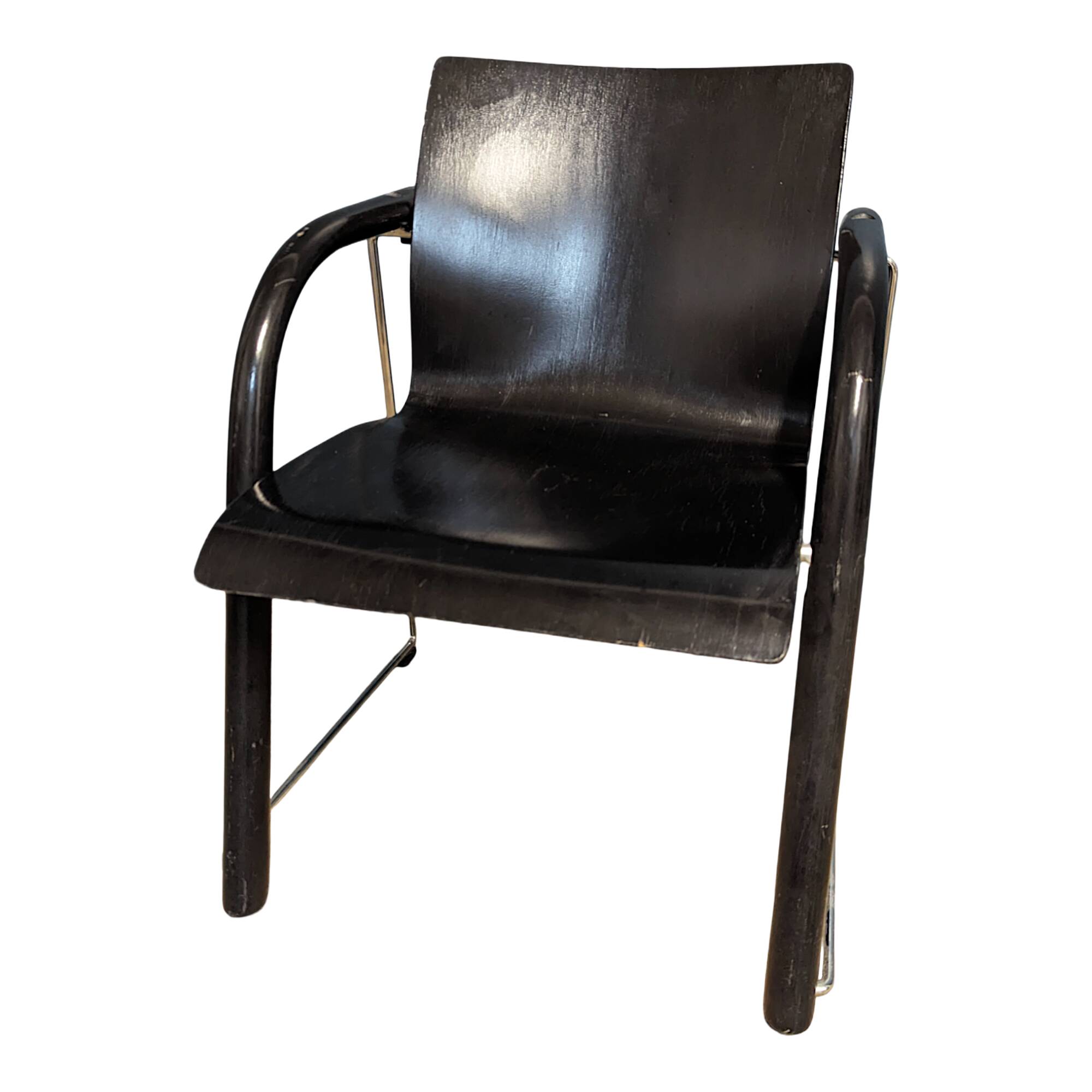Thonet S320 black chair