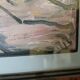 Mixed media painting on bare cardboard by Bruno Saetti