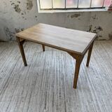 Oak desk with spindle legs, 1950s
