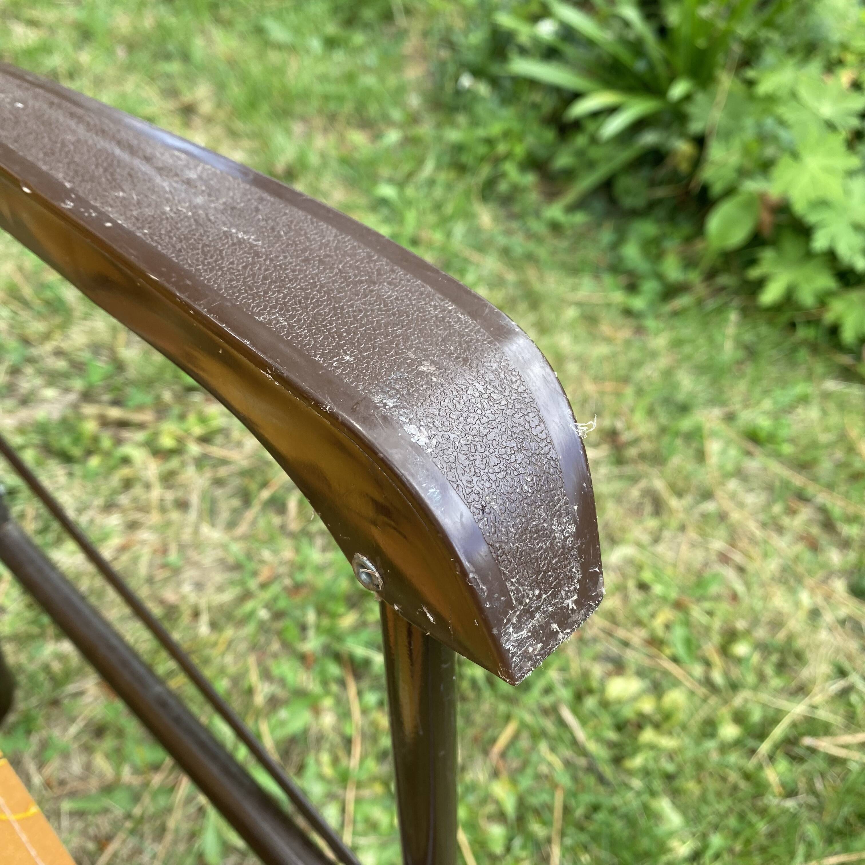 Chaise de camping vintage