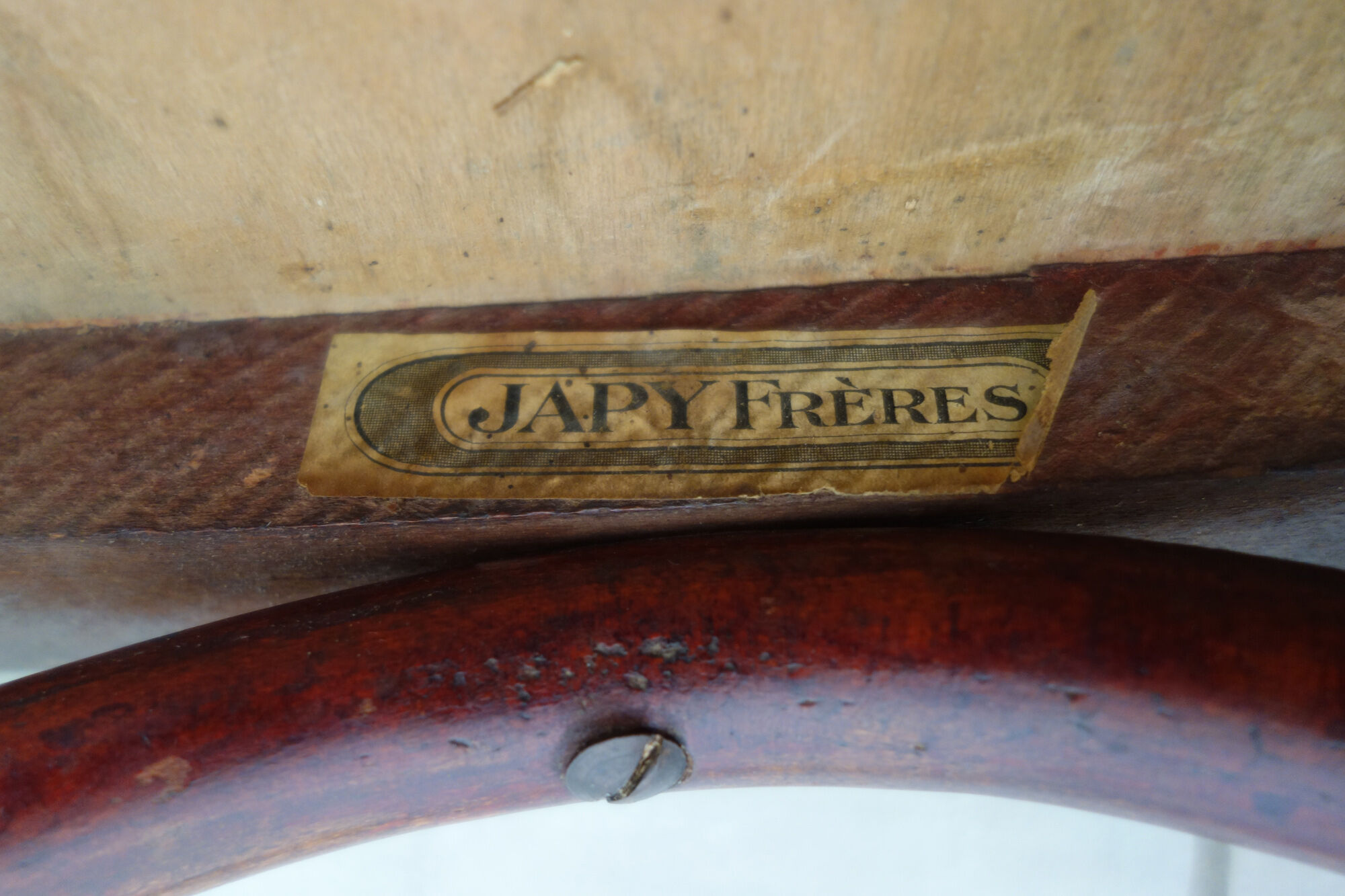 Vintage bistro chair Japy Frères