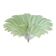 Plafonnier Venetian Leaves en verre de Murano vert par Simoeng