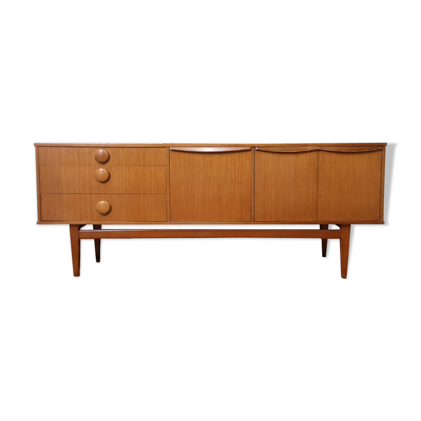 Clear teak sideboard from the 70s