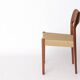 1 of 8 Arne Hovmand-Olsen Chair for Mogens Kold, Danish Teak & Danish Cord
